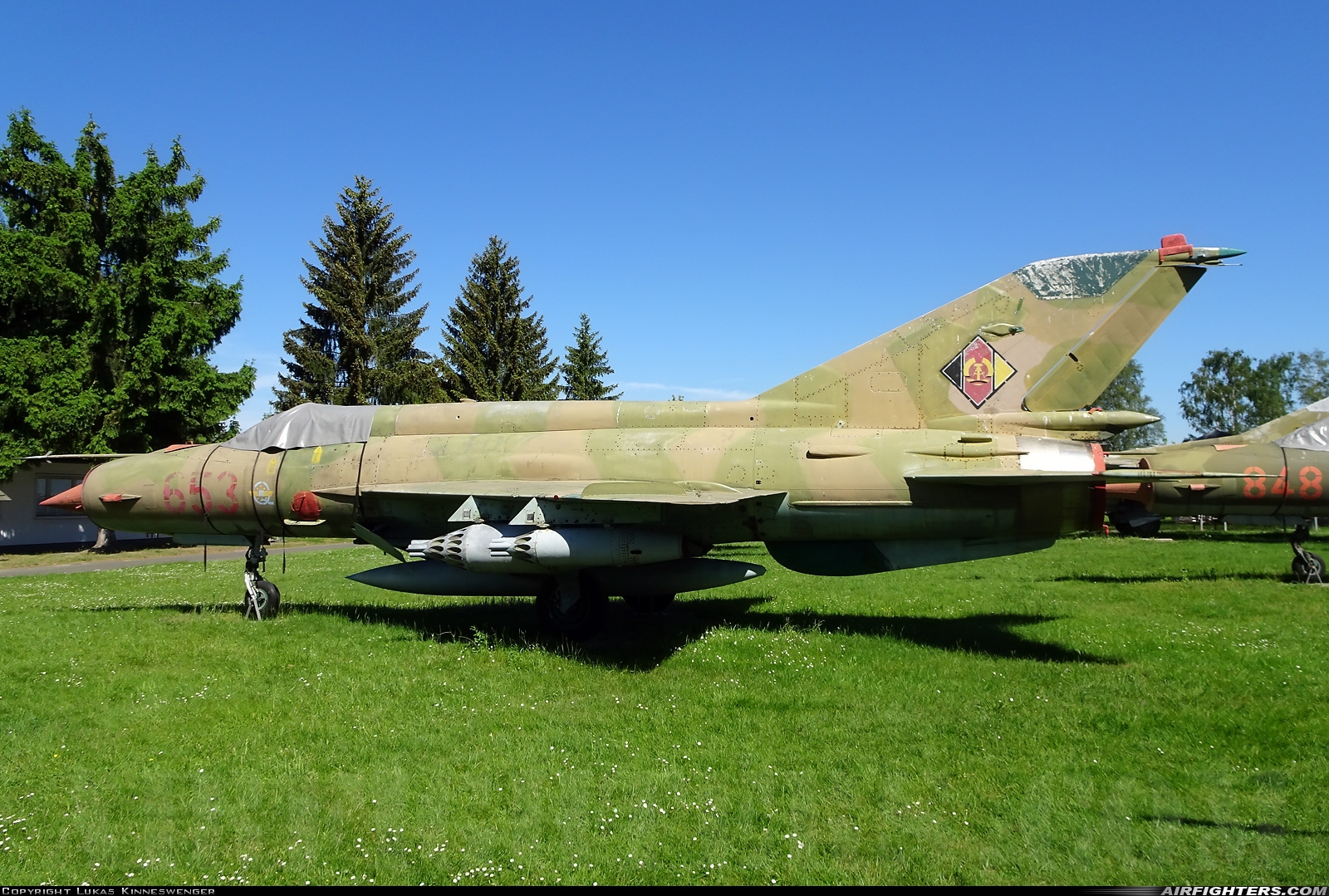East Germany - Air Force Mikoyan-Gurevich MiG-21MF  at Cottbus North (ETHT), Germany
