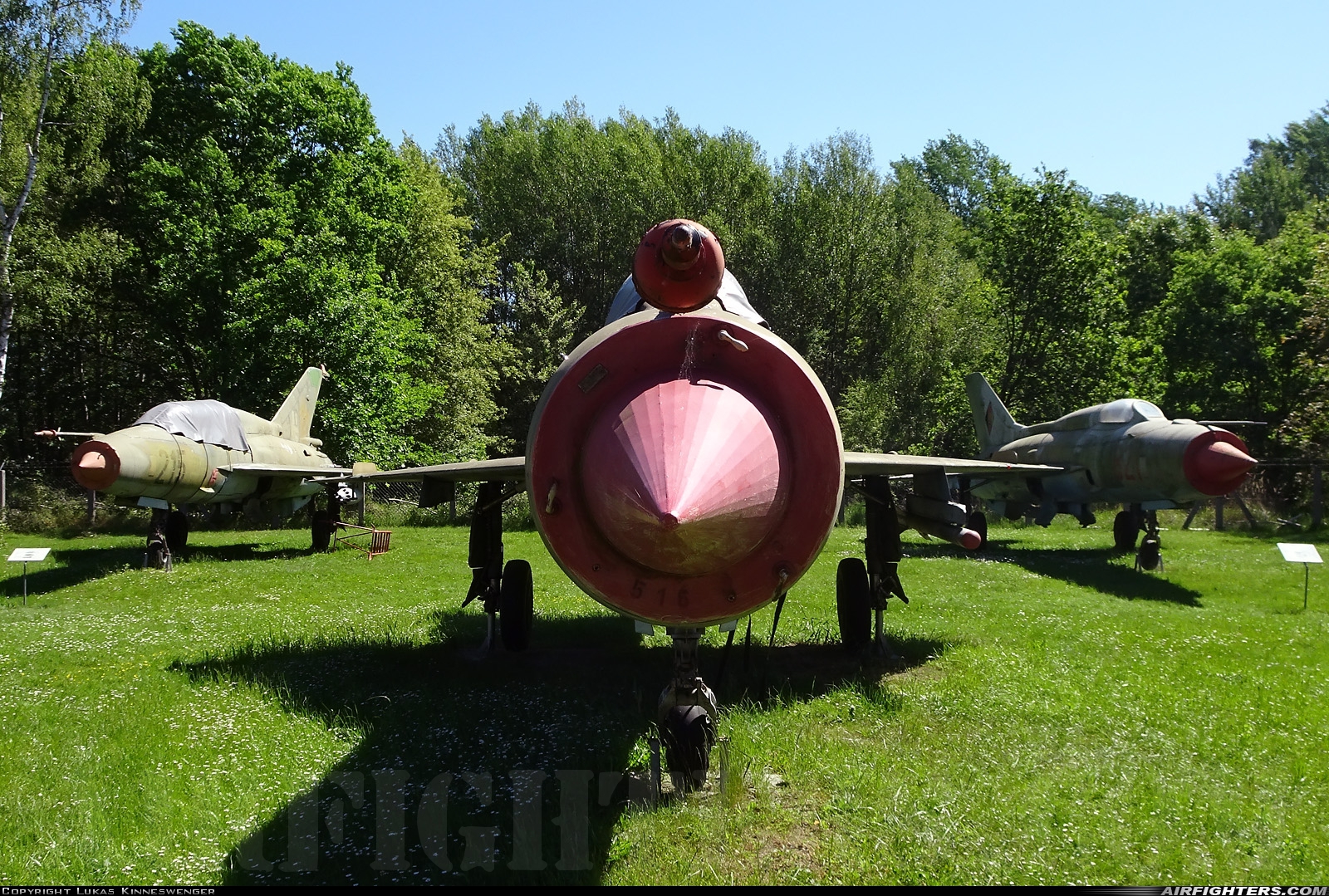 East Germany - Air Force Mikoyan-Gurevich MiG-21SPS 981 at Cottbus North (ETHT), Germany