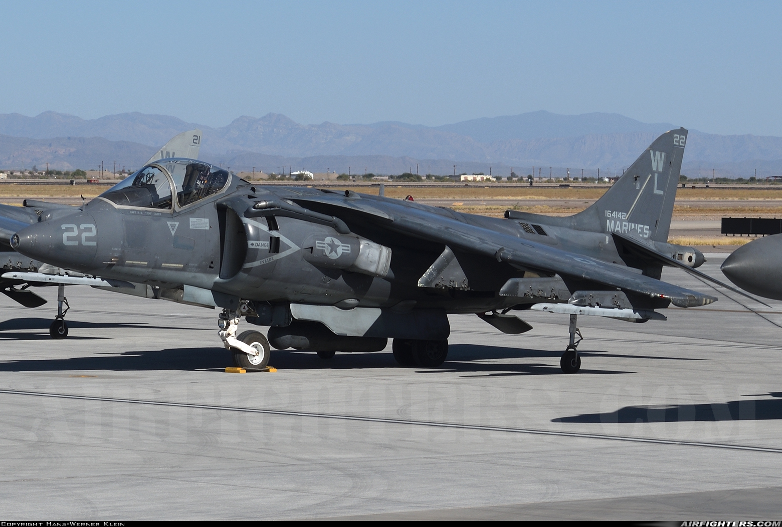 USA - Marines McDonnell Douglas AV-8B Harrier II 164142 at Phoenix (Chandler) - Williams Gateway (AFB) (CHD / IWA / KIWA), USA