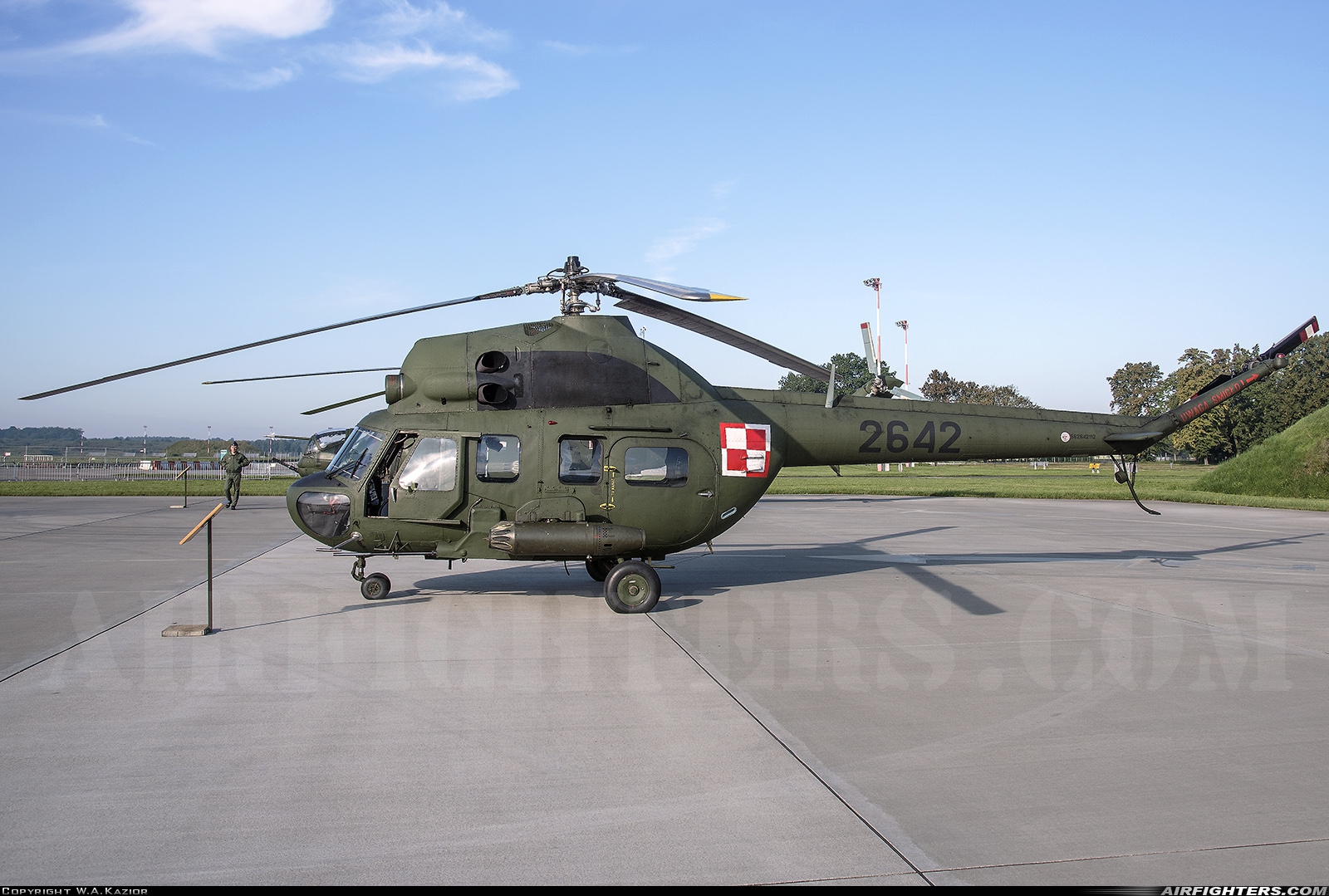 Poland - Army Mil Mi-2 2642 at Malbork (EPMB), Poland