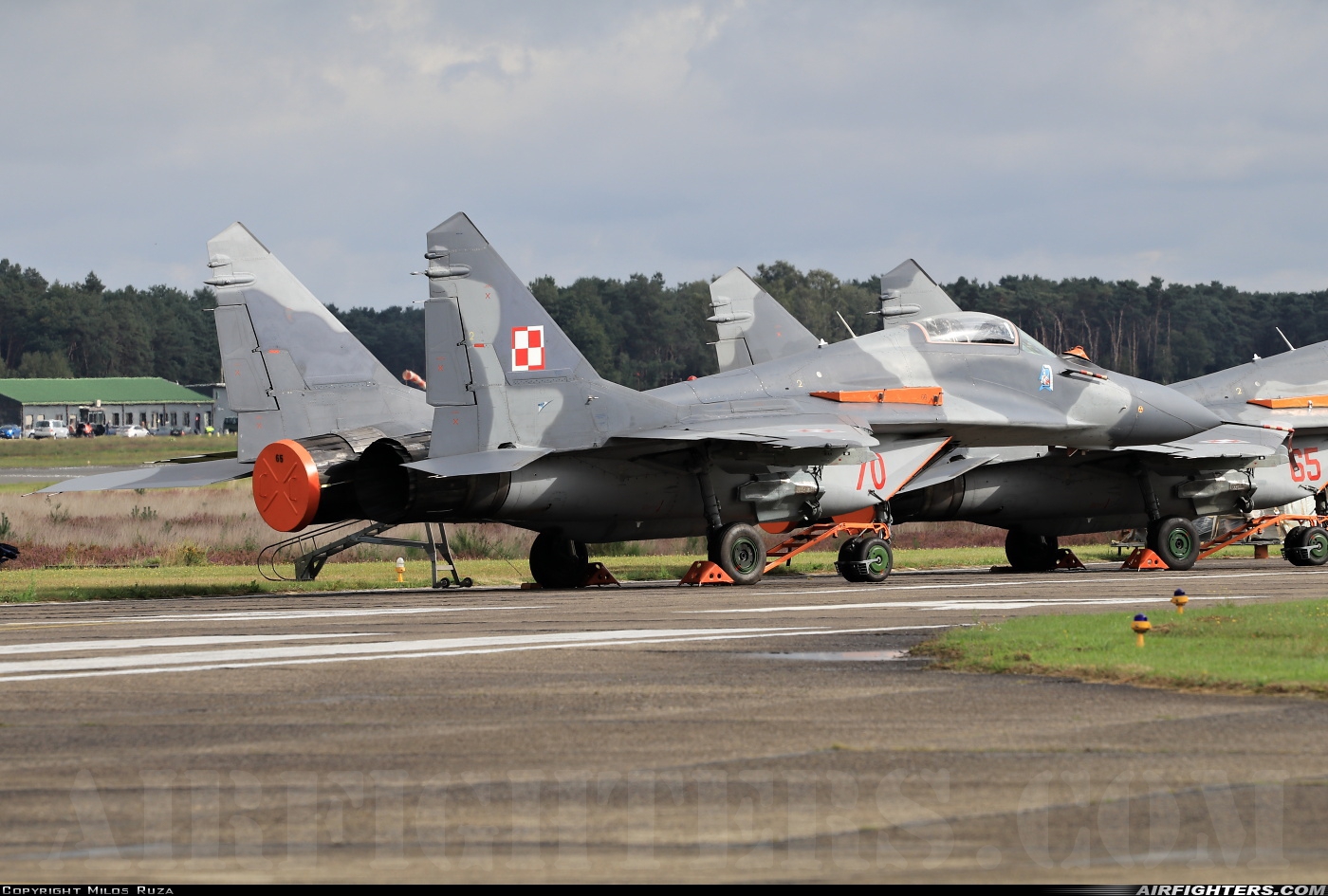 Poland - Air Force Mikoyan-Gurevich MiG-29A (9.12A) 70 at Kleine Brogel (EBBL), Belgium