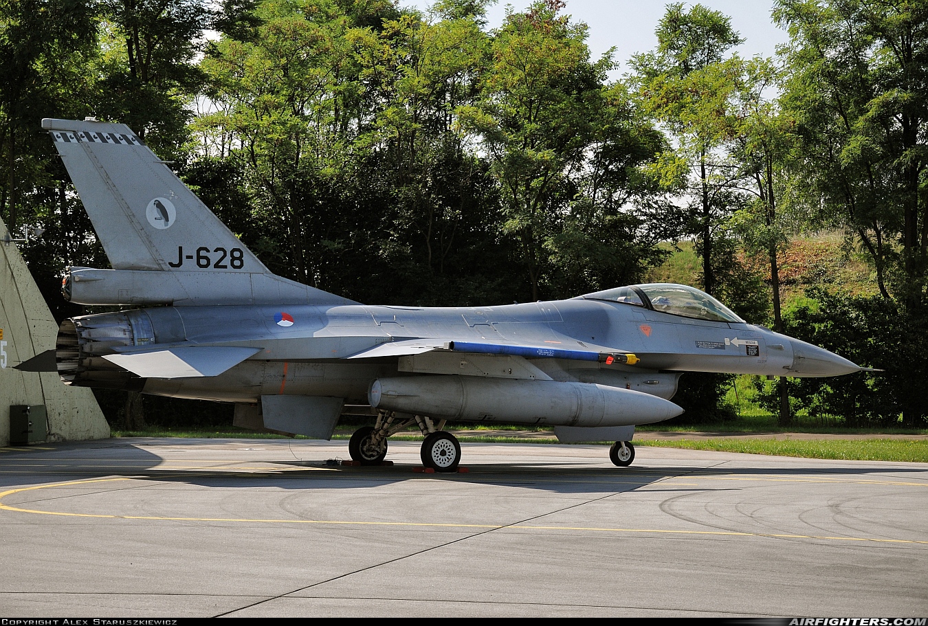 Netherlands - Air Force General Dynamics F-16AM Fighting Falcon J-628 at Neuburg - Zell (ETSN), Germany