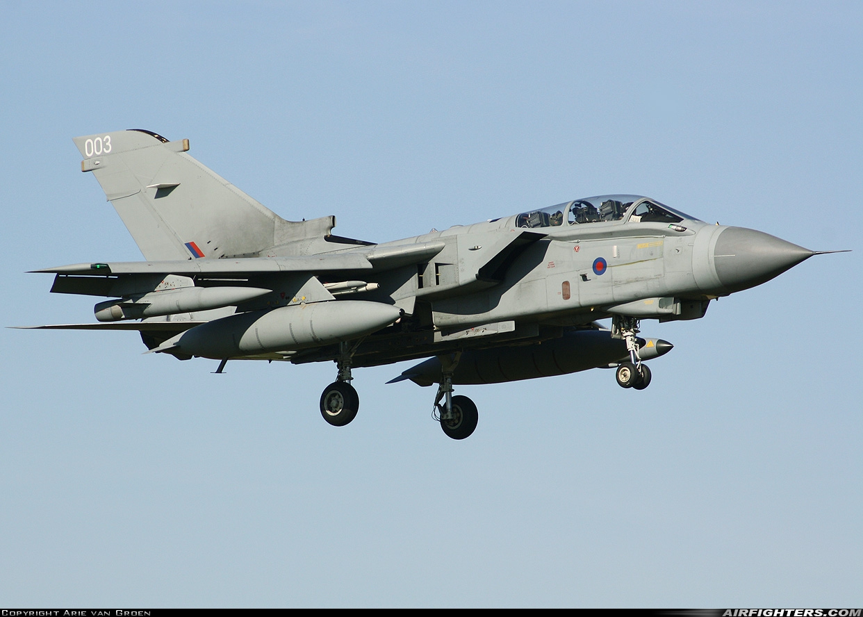 UK - Air Force Panavia Tornado GR4A ZA369 at Leeuwarden (LWR / EHLW), Netherlands
