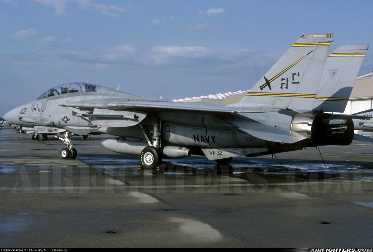 USA - Navy Grumman F-14B Tomcat 161860 at Virginia Beach - Oceana NAS / Apollo Soucek Field (NTU / KNTU), USA