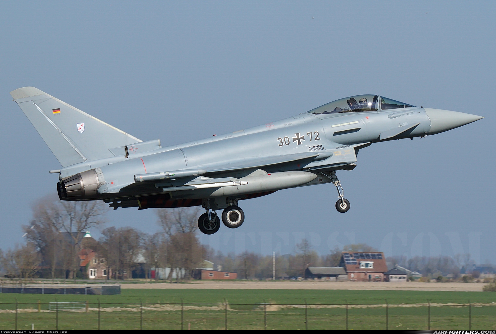 Germany - Air Force Eurofighter EF-2000 Typhoon S 30+72 at Leeuwarden (LWR / EHLW), Netherlands