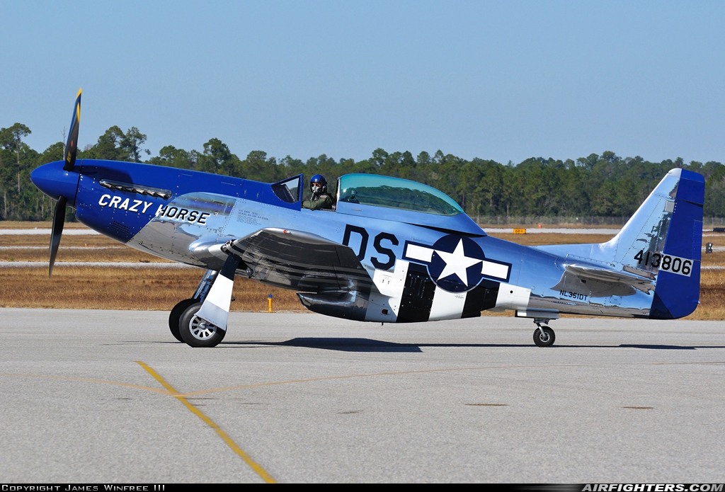 Private - Stallion 51 North American TF-51D Mustang NL351DT at Pensacola - NAS / Forrest Sherman Field (NPA / KNPA), USA