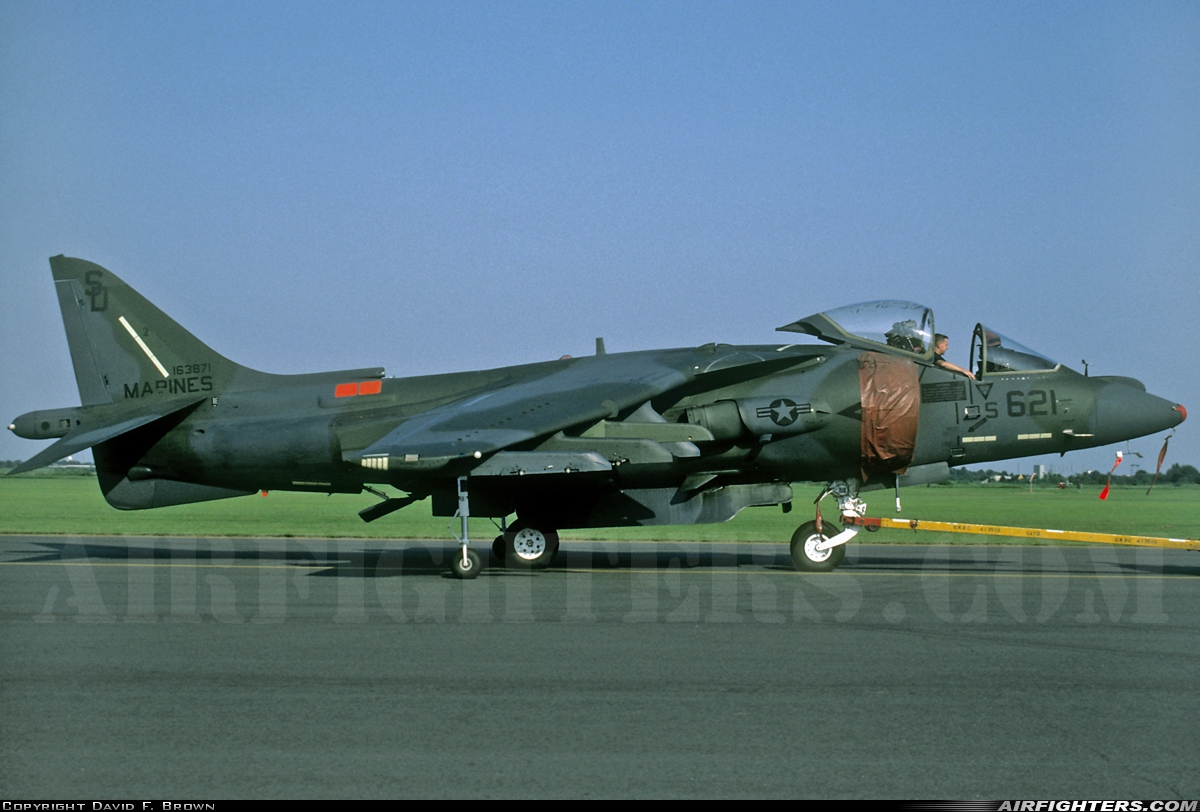 USA - Marines McDonnell Douglas AV-8B Harrier II 163871 at Patuxent River - NAS / Trapnell Field (NHK / KNHK), USA