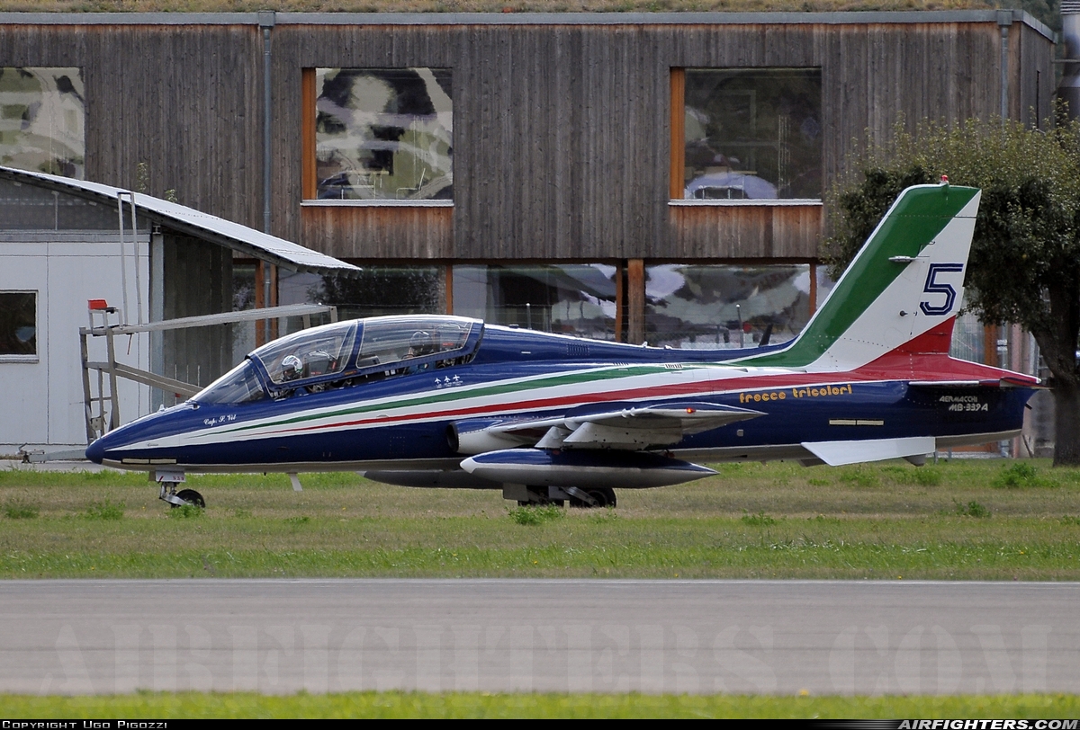 Italy - Air Force Aermacchi MB-339PAN MM54539 at Sion (- Sitten) (SIR / LSGS / LSMS), Switzerland