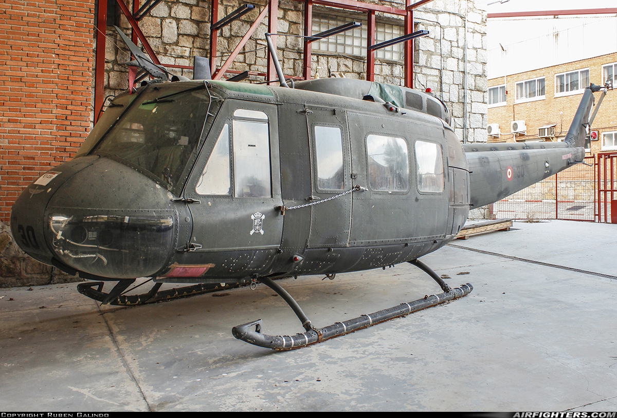 Spain - Army Bell UH-1H Iroquois (205) HU.10-60 at Madrid - Colmenar Viejo (LECV), Spain