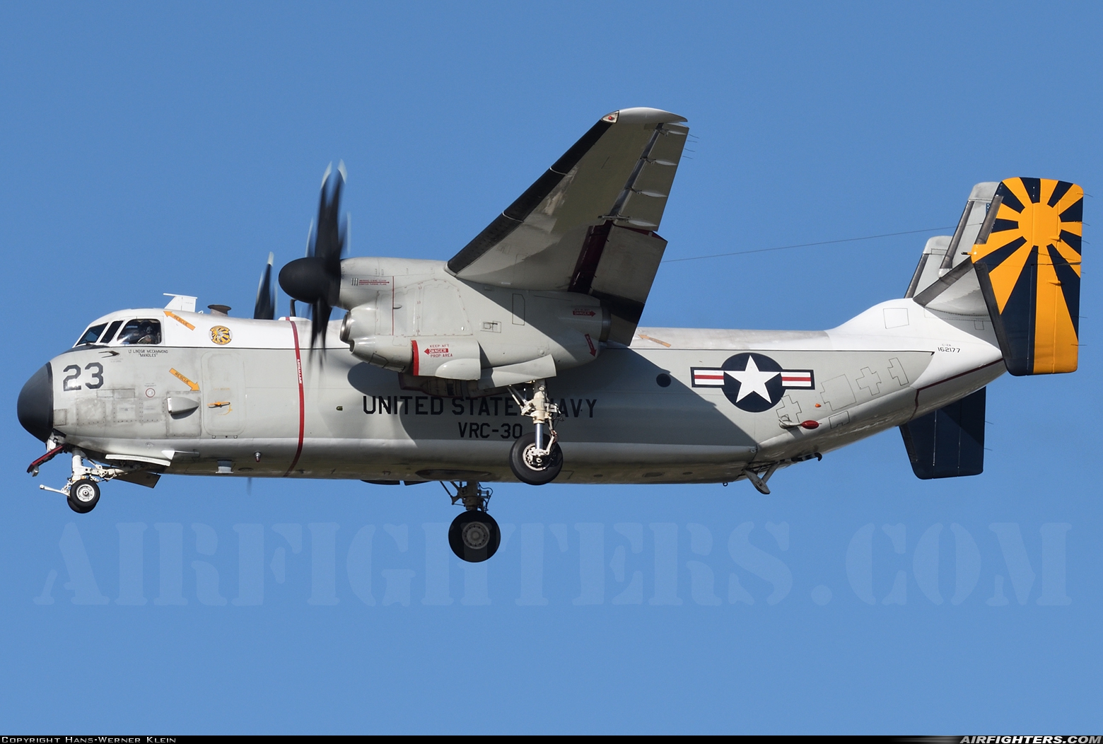 USA - Navy Grumman C-2A Greyhound 162177 at San Diego - North Island NAS / Halsey Field (NZY / KNZY), USA