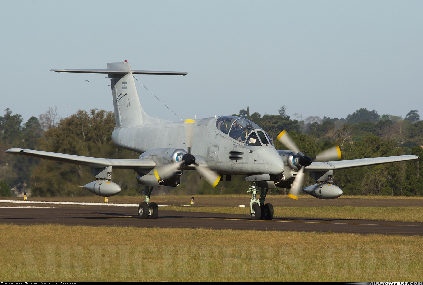 Argentina - Air Force FMA IA-58A Pucara A-585 at Posadas - Libertador Gral D Jose de San Martin (POS / SARP), Argentina