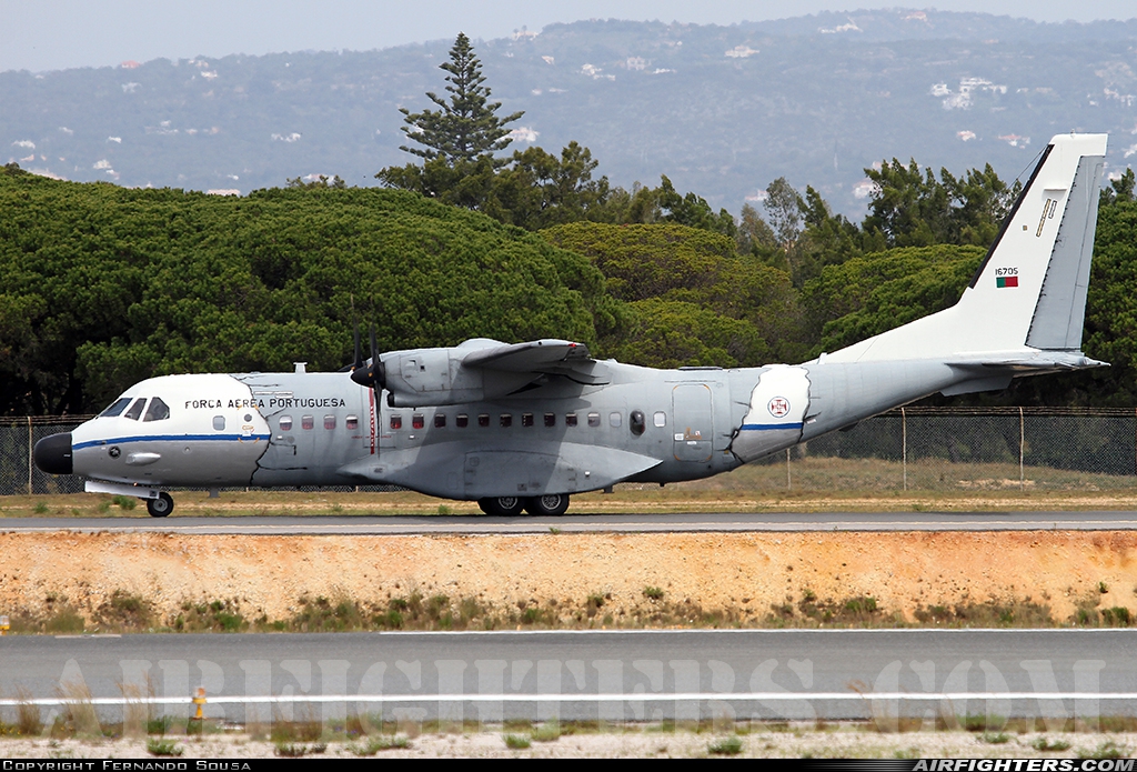 Portugal - Air Force CASA C-295M 16705 at Faro (FAO / LPFR), Portugal