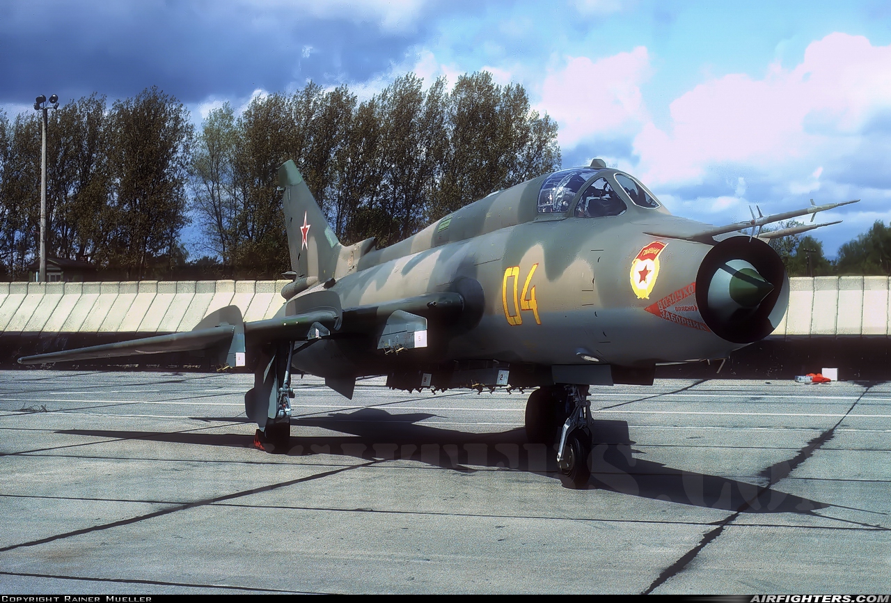 Russia - Air Force Sukhoi Su-17M4 Fitter-K  at Finow (Eberswalde-Finow) (EDAV), Germany