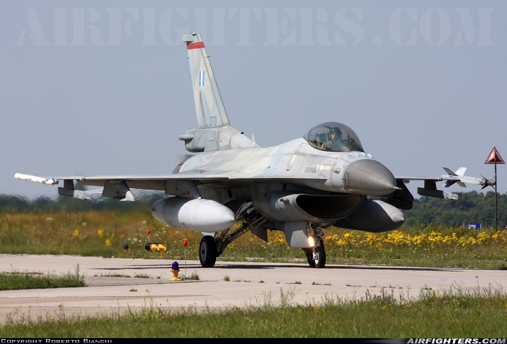 Greece - Air Force General Dynamics F-16C Fighting Falcon 070 at Lechfeld (ETSL), Germany