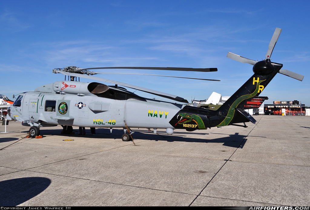 USA - Navy Sikorsky SH-60B Seahawk (S-70B-1) 162137 at Pensacola - NAS / Forrest Sherman Field (NPA / KNPA), USA