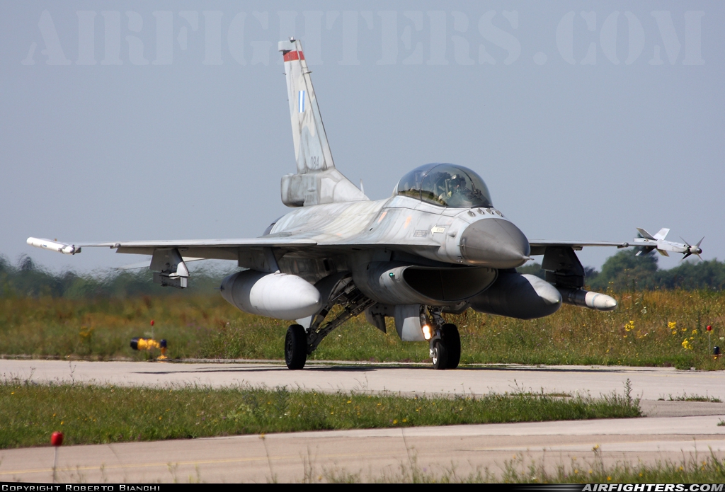 Greece - Air Force General Dynamics F-16D Fighting Falcon 084 at Lechfeld (ETSL), Germany
