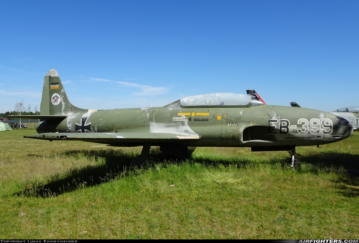 Germany - Air Force Lockheed T-33A Shooting Star EB-399 at Cottbus North (ETHT), Germany