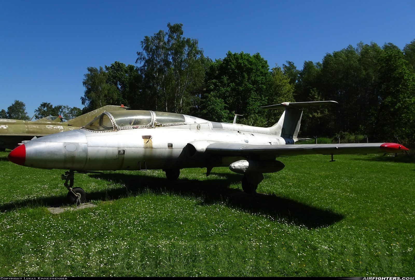 East Germany - Air Force Aero L-29 Delfin 370 at Cottbus North (ETHT), Germany