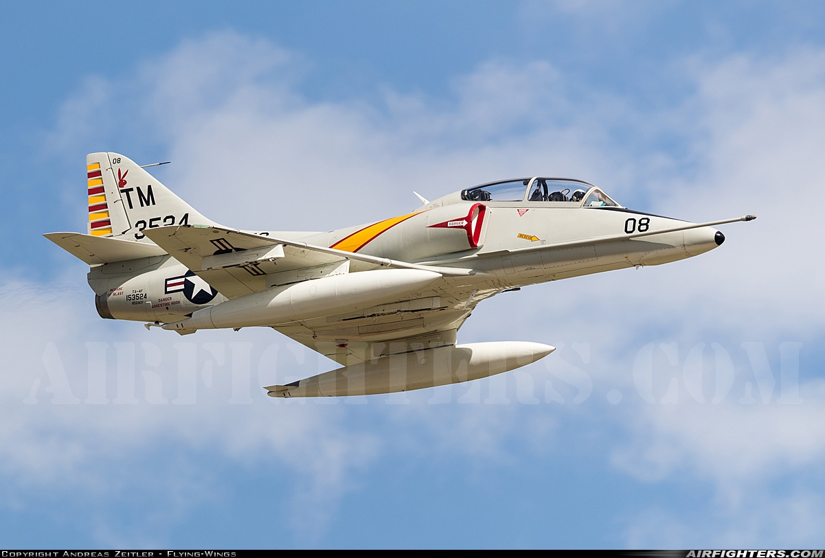 Private - Collings Foundation Douglas TA-4J Skyhawk N524CF at Houston - Ellington Field (AFB) (EFD), USA