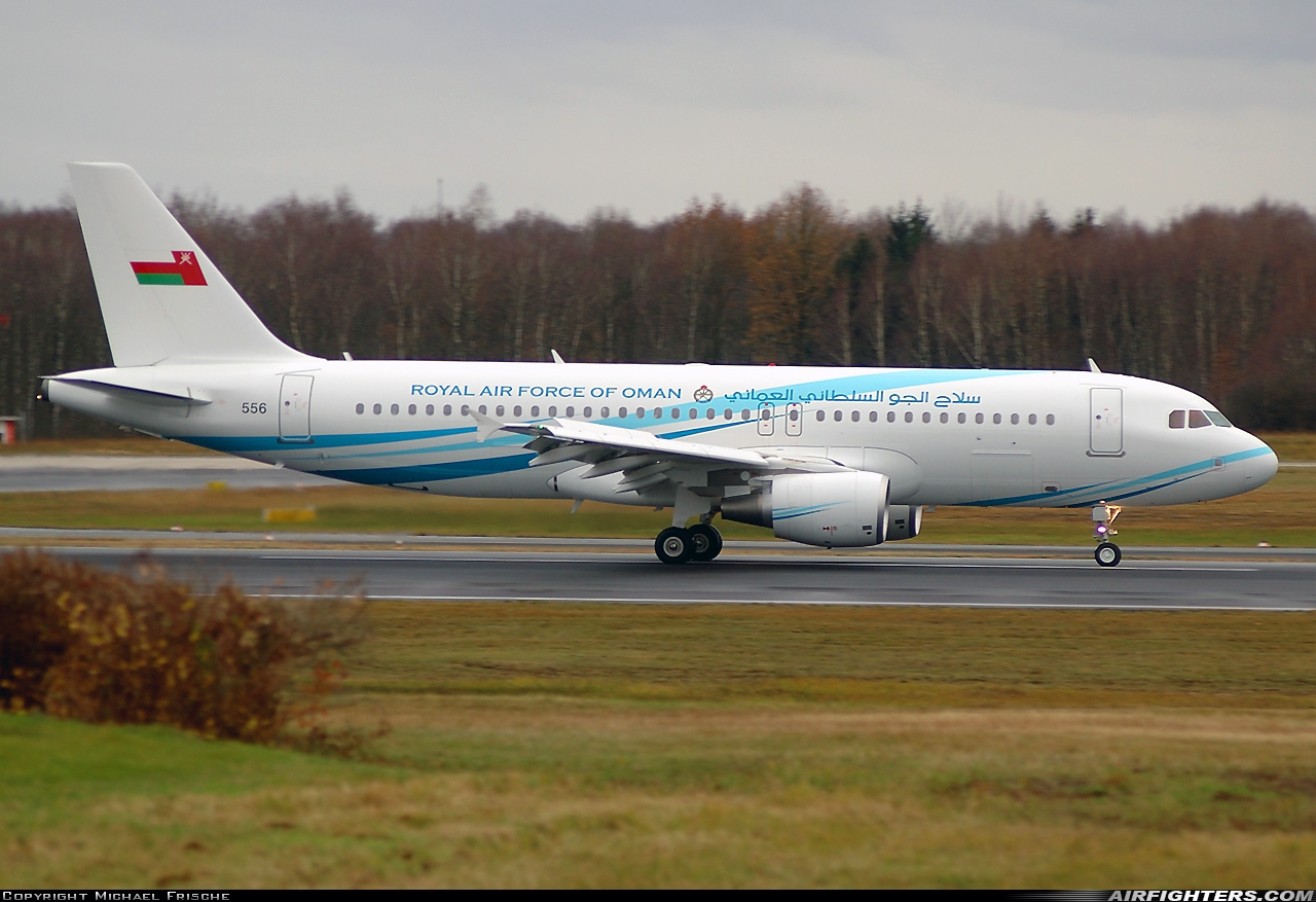 Oman - Air Force Airbus A320-214XCJ 556 at Cologne / Bonn (- Konrad Adenauer / Wahn) (CGN / EDDK), Germany