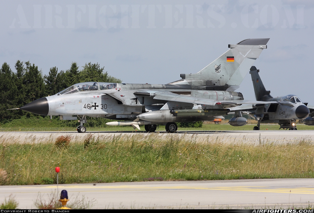 Germany - Air Force Panavia Tornado ECR 46+30 at Lechfeld (ETSL), Germany