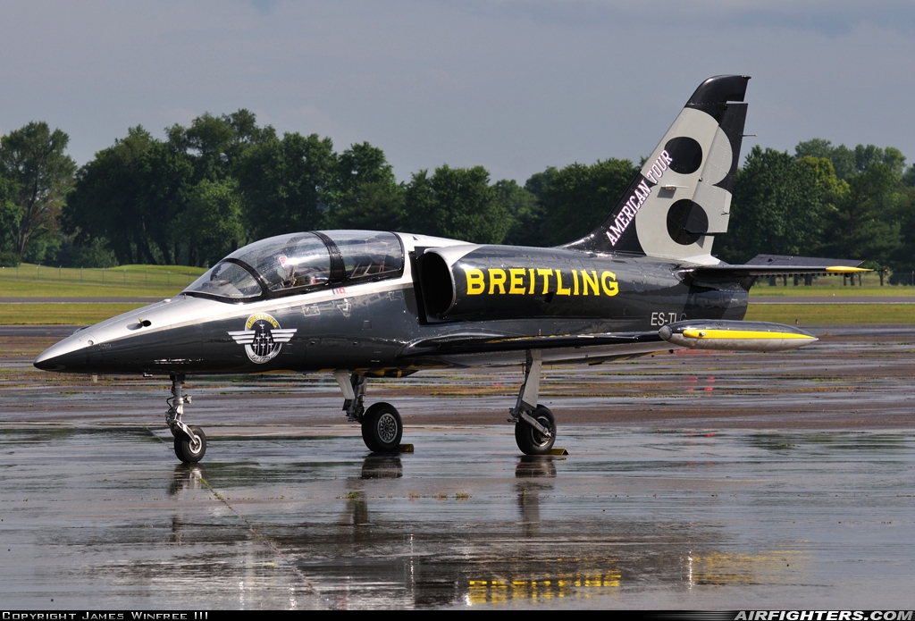 Private - Breitling Jet Team Aero L-39C Albatros ES-TLG at Smyrna (- Sewart AFB) (MQY / KMQY), USA