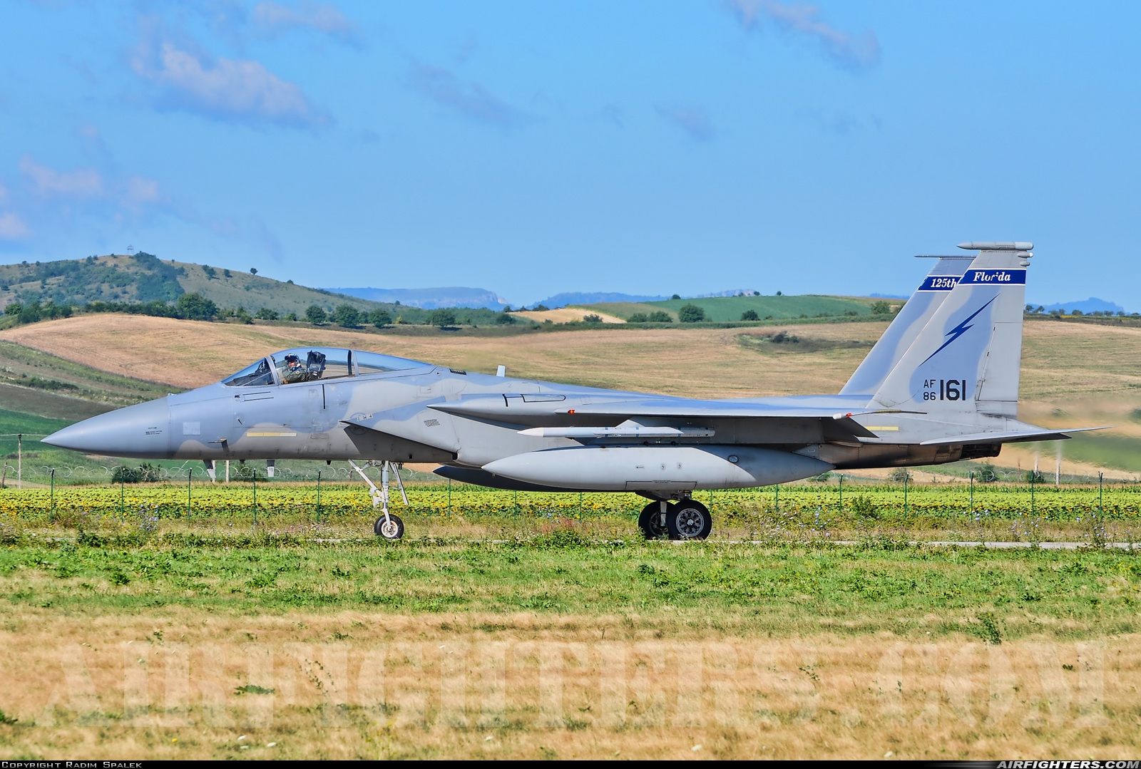 USA - Air Force McDonnell Douglas F-15C Eagle 86-0161 at Campia Turzii (LRCT), Romania