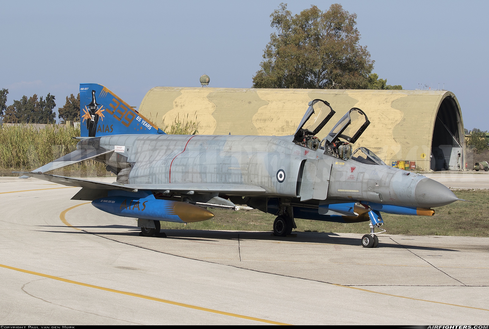 Greece - Air Force McDonnell Douglas F-4E AUP Phantom II 71744 at Andravida (Pyrgos -) (PYR / LGAD), Greece