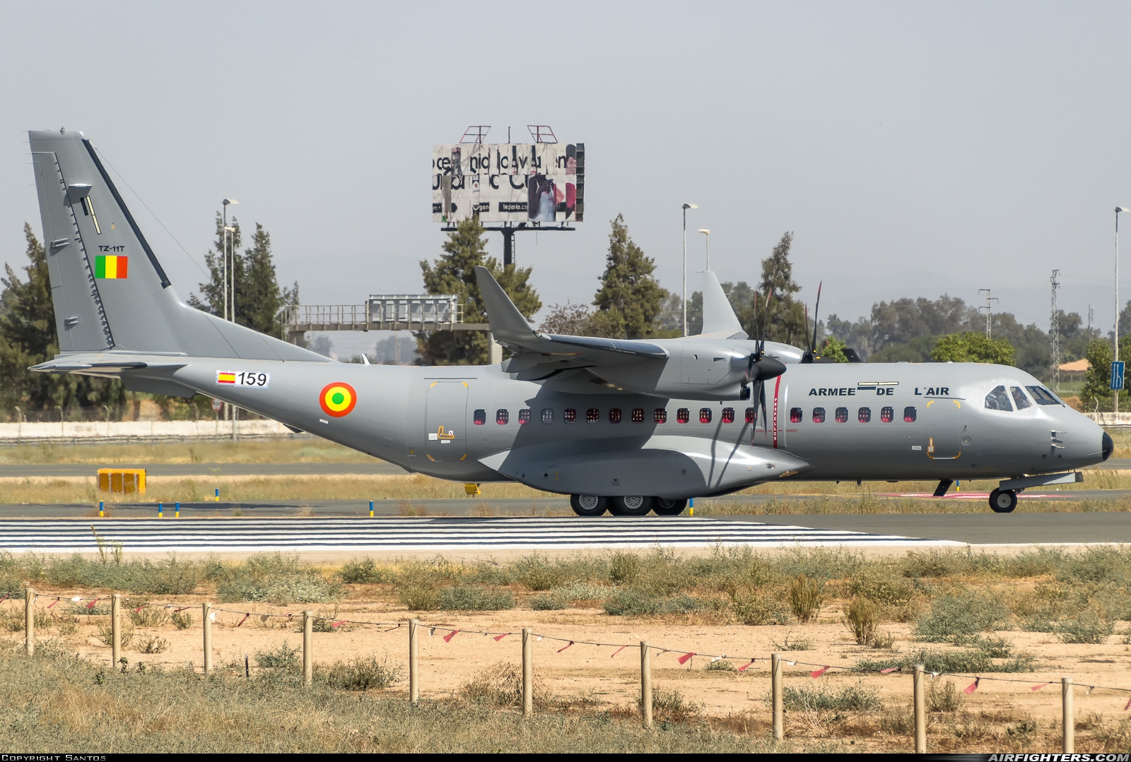 Mali - Air Force CASA C-295W TZ-11T at Seville (- San Pablo) (SVQ / LEZL), Spain
