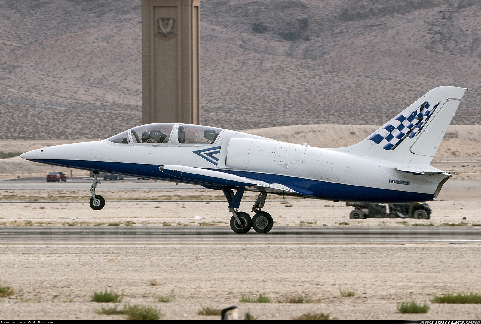 Private Aero L-39C Albatros N139ES at Las Vegas - Nellis AFB (LSV / KLSV), USA