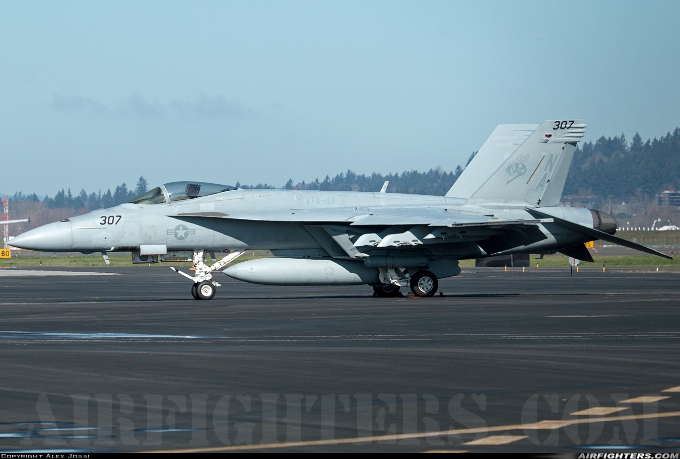 USA - Navy Boeing F/A-18E Super Hornet 168884 at Portland - Int. (PDX / KPDX), USA