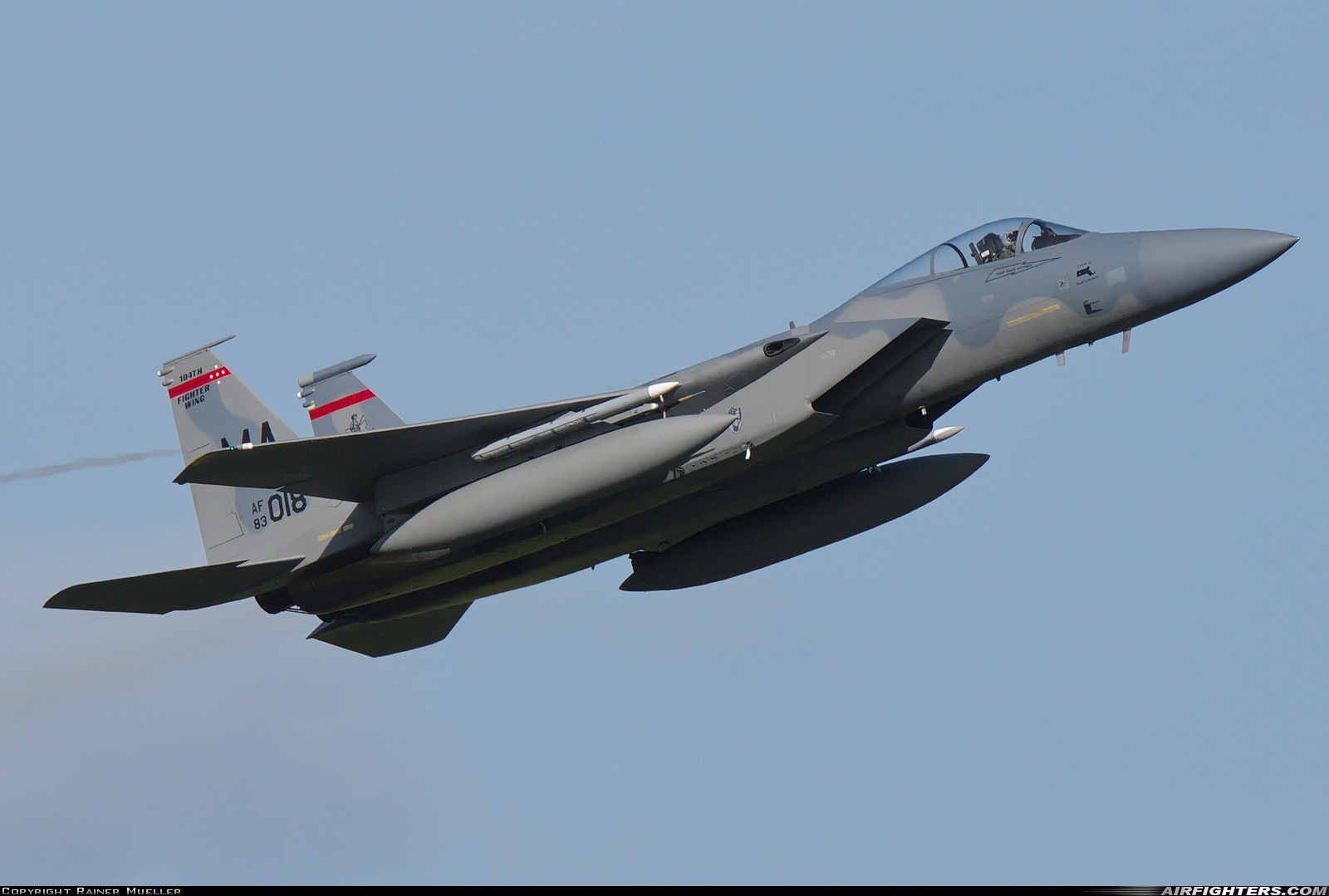 USA - Air Force McDonnell Douglas F-15C Eagle 83-0018 at Leeuwarden (LWR / EHLW), Netherlands