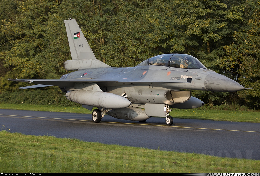 Jordan - Air Force General Dynamics F-16BM Fighting Falcon 236 at Uden - Volkel (UDE / EHVK), Netherlands