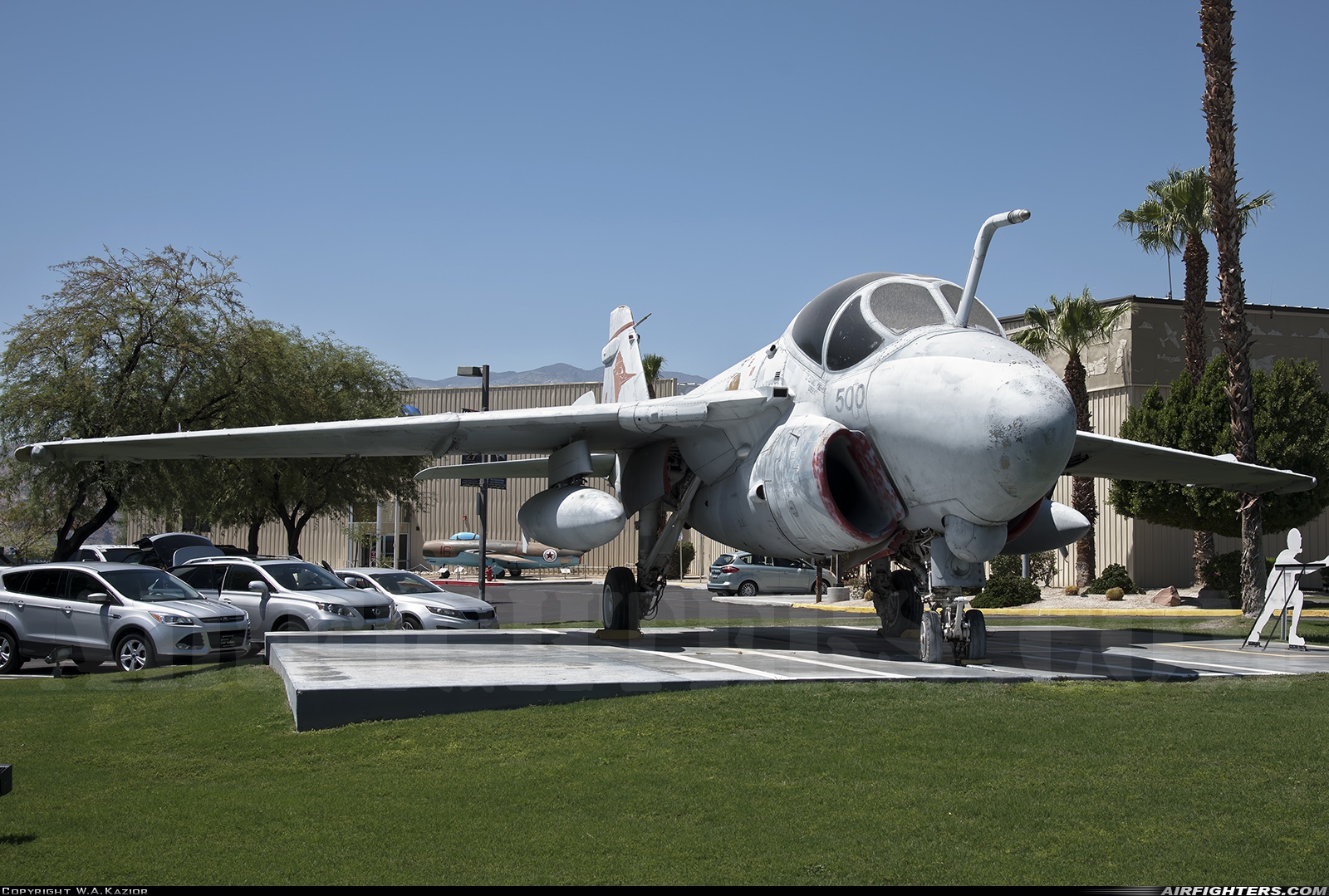 USA - Navy Grumman A-6E Intruder (G-128) 154162 at Palm Springs - Int. (Regional / Municipal) (PSP / KPSP), USA