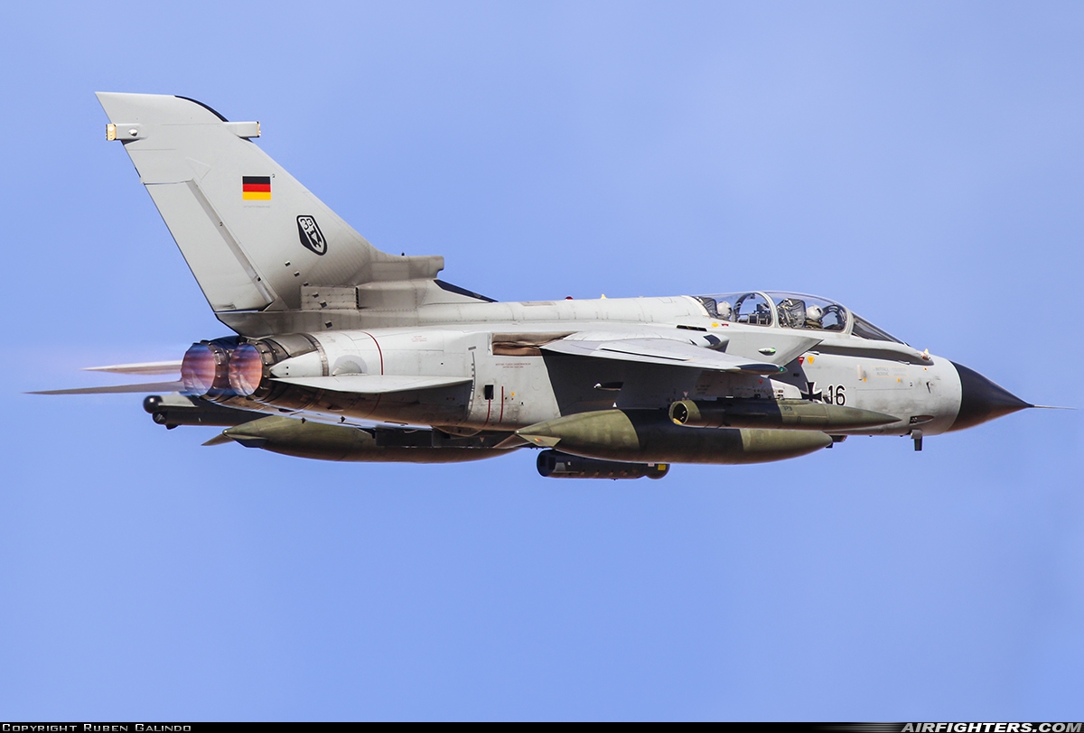 Germany - Air Force Panavia Tornado IDS 44+16 at Albacete (- Los Llanos) (LEAB), Spain