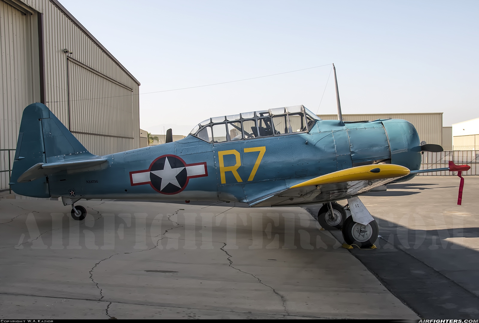 Private - Planes of Fame Air Museum North American SNJ-5 Texan N3375G at Chino (CNO), USA