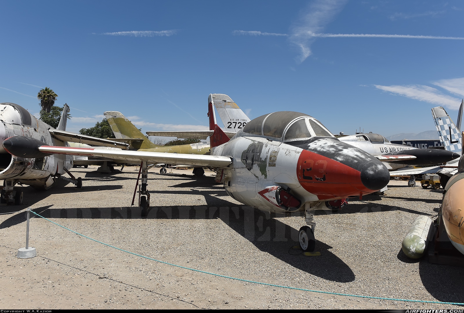Private - Planes of Fame Air Museum North American T-2A Buckeye 147474 at Chino (CNO), USA