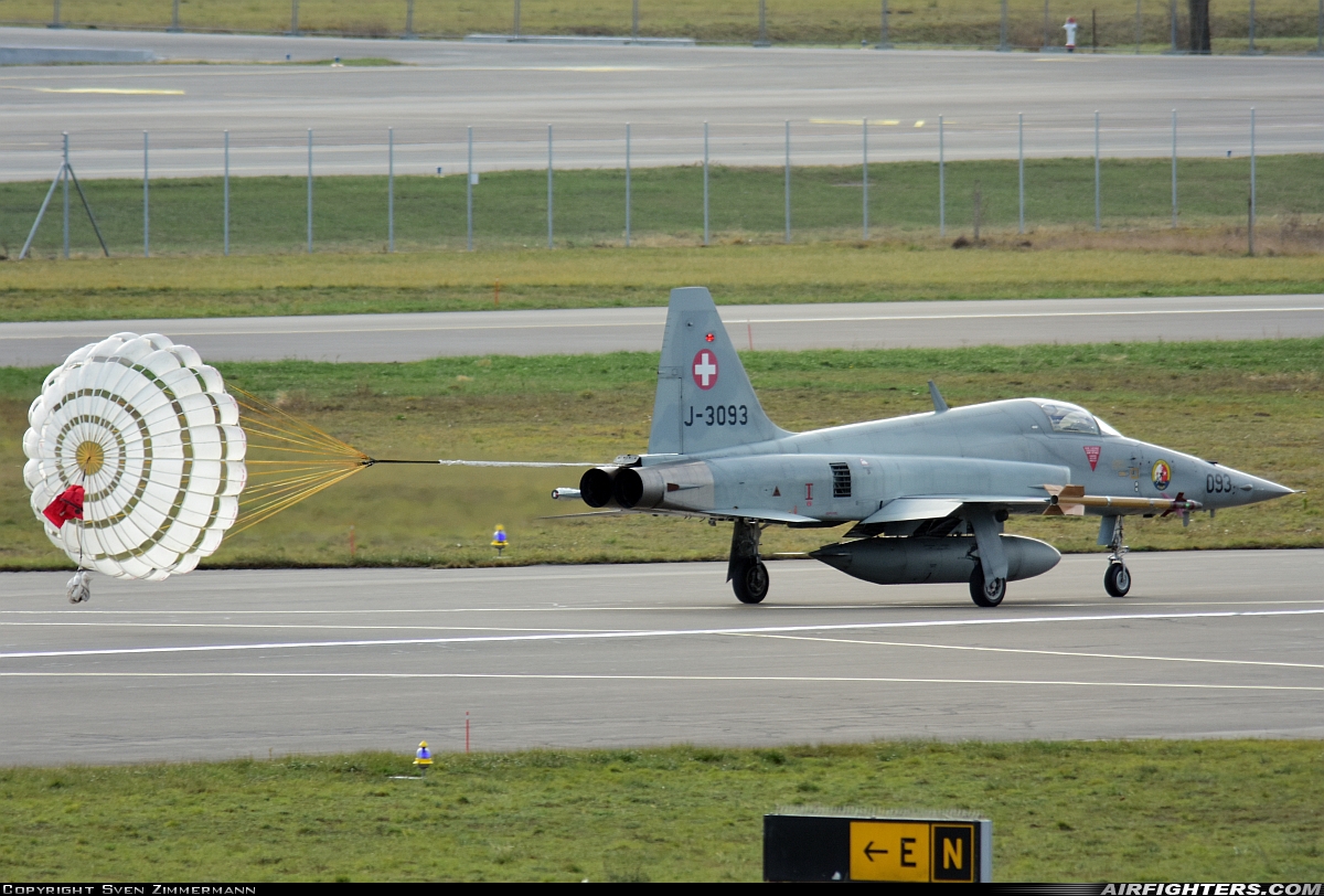 Switzerland - Air Force Northrop F-5E Tiger II J-3093 at Payerne (LSMP), Switzerland