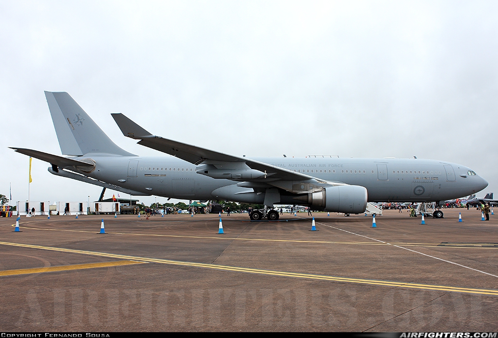 Australia - Air Force Airbus KC-30A (A330-203MRTT) A39-001 at Fairford (FFD / EGVA), UK