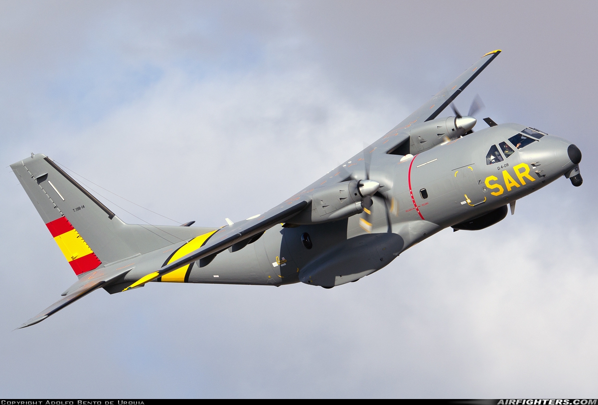 Spain - Air Force CASA CN235-100MPA D.4-08 at Gran Canaria (- Las Palmas / Gando) (LPA / GCLP), Spain