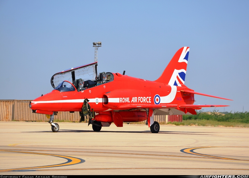 UK - Air Force British Aerospace Hawk T.1 XX311 at Karachi - Masroor (OPMR), Pakistan