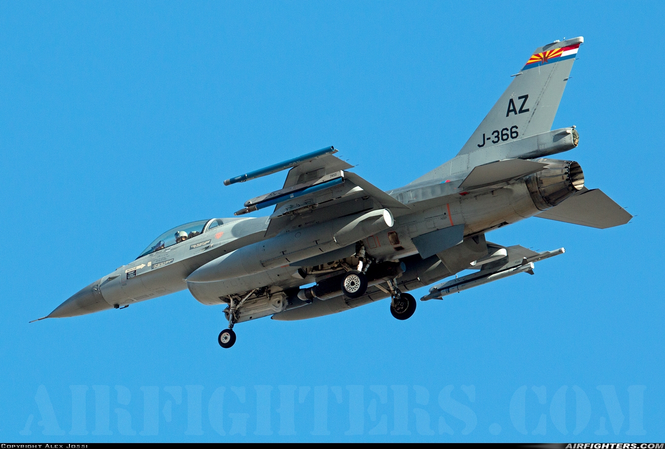 Netherlands - Air Force General Dynamics F-16AM Fighting Falcon J-366 at Las Vegas - Nellis AFB (LSV / KLSV), USA