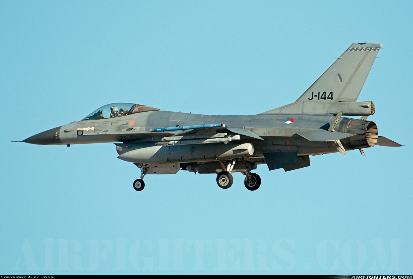 Netherlands - Air Force General Dynamics F-16AM Fighting Falcon J-144 at Las Vegas - Nellis AFB (LSV / KLSV), USA