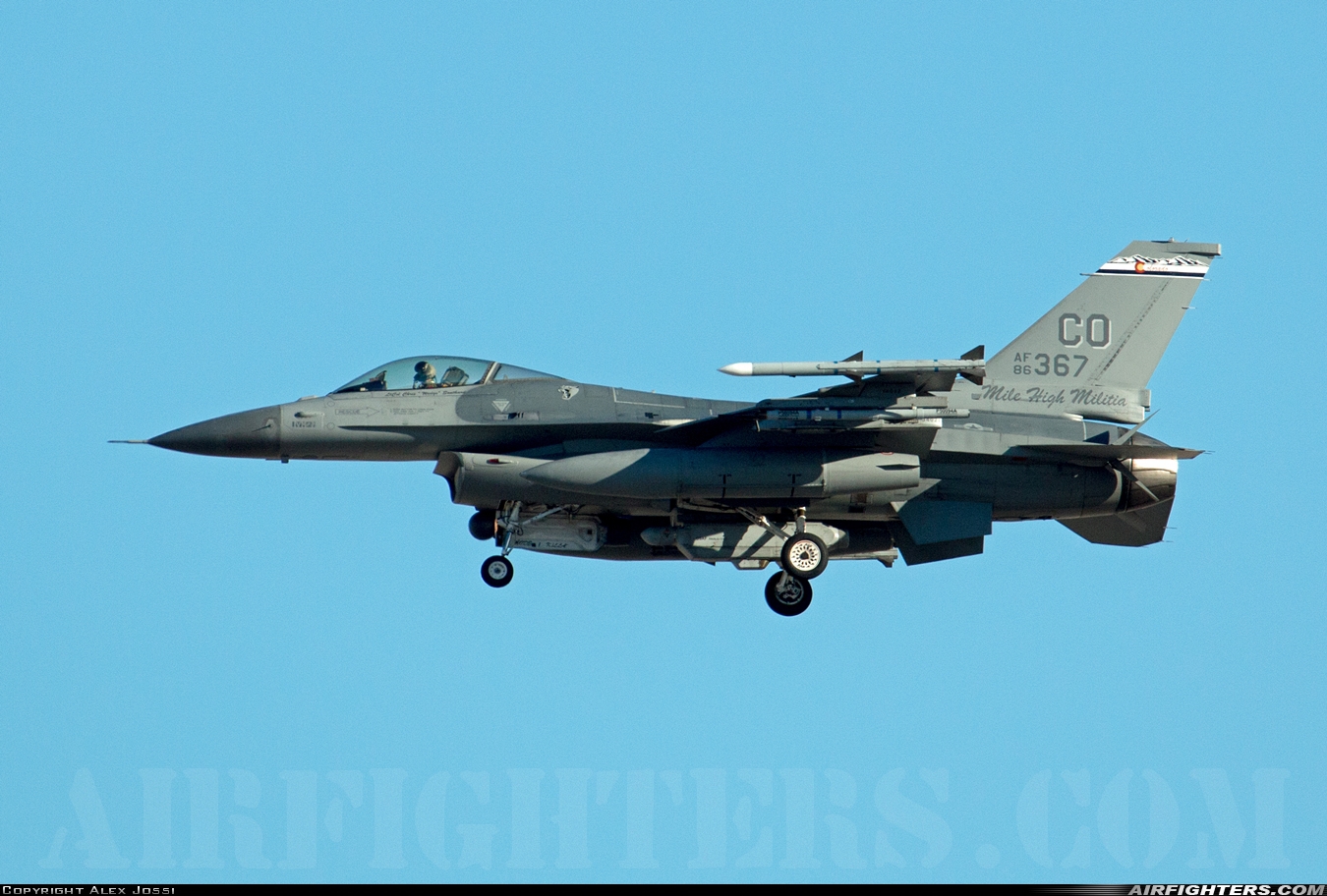 USA - Air Force General Dynamics F-16C Fighting Falcon 86-0367 at Las Vegas - Nellis AFB (LSV / KLSV), USA