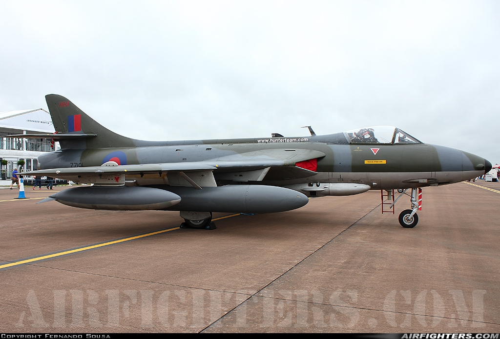 Private - Hawker Hunter Aviation Hawker Hunter F58 ZZ191 at Fairford (FFD / EGVA), UK