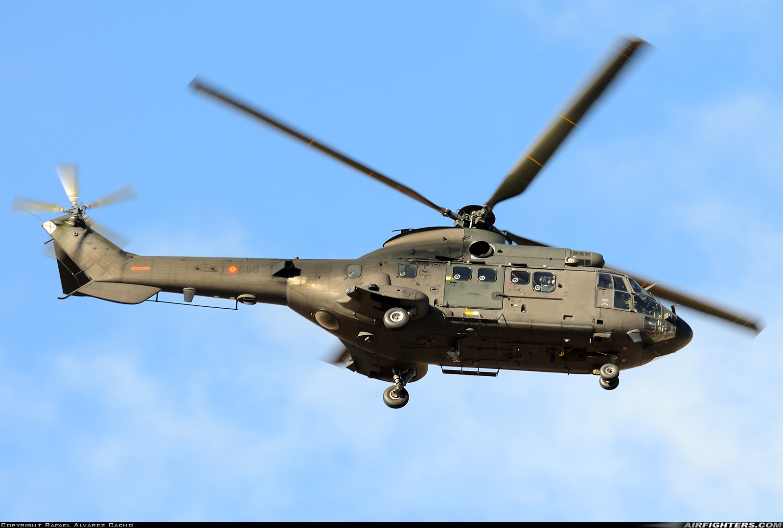 Spain - Army Aerospatiale AS-532UL Cougar HT.27-12 at Valladolid (- Villanubla) (VLL / LEVD), Spain