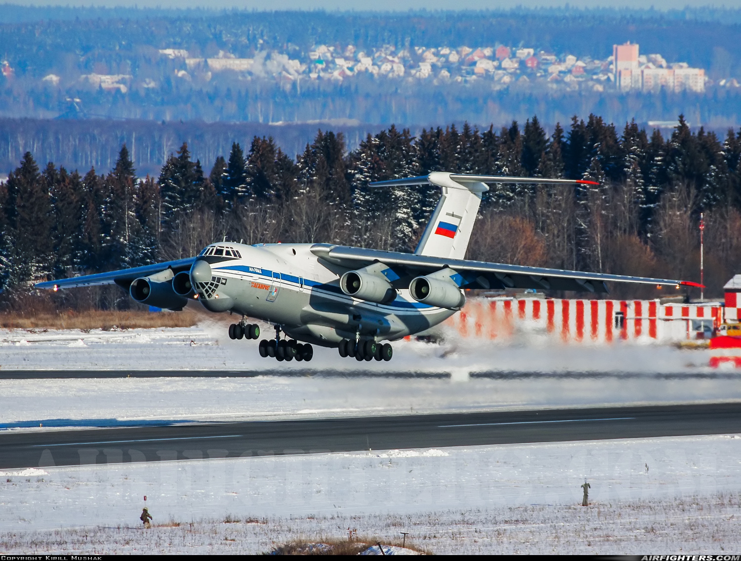 Russia - Air Force Ilyushin IL-76MD RF-76740 at Perm - Bolshoye Savino (PEE / USPP), Russia