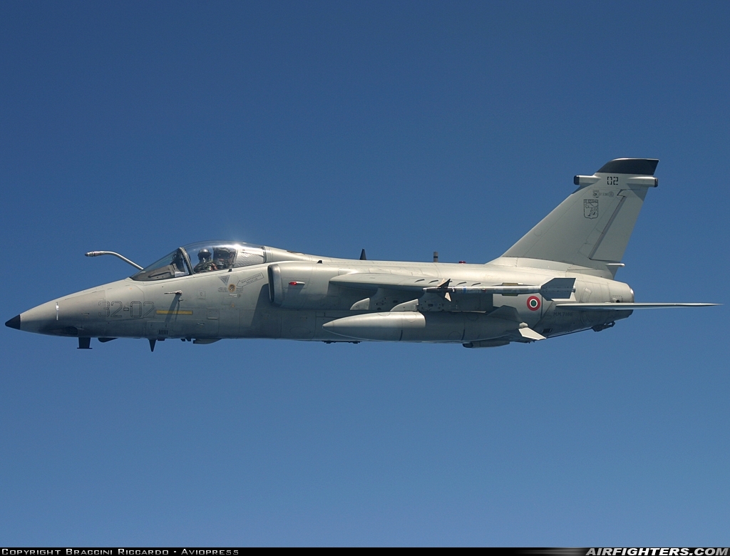 Italy - Air Force AMX International AMX MM7166 at In Flight, Italy
