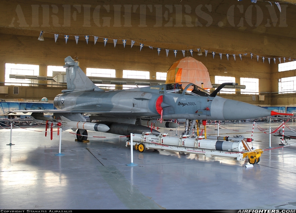 Greece - Air Force Dassault Mirage 2000EG 217 at Tanagra (LGTG), Greece