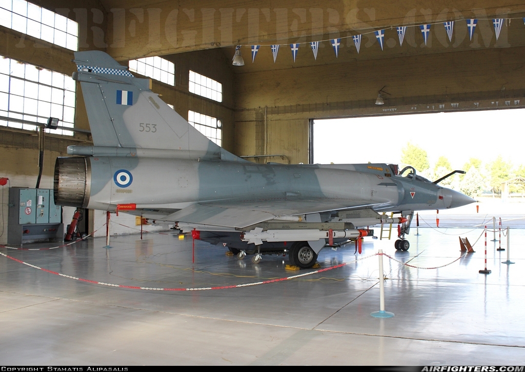 Greece - Air Force Dassault Mirage 2000-5EG 553 at Tanagra (LGTG), Greece